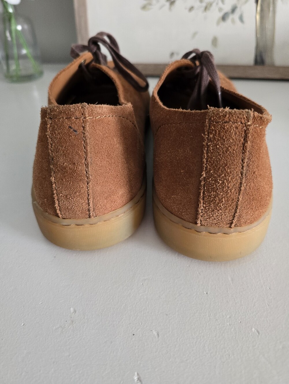 Børn Bayne Sport Suede Low-Top Sneakers - Caramel Brown - Size 8.5 - Picture 5 of 7
